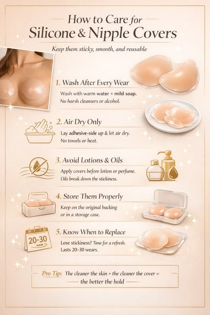 Premium Reusable Silicone Nipple Covers